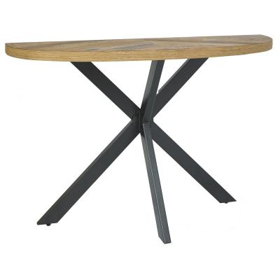 Bohemia Rustic Oak Console Table